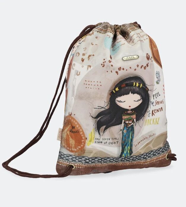 MOCHILA TIPO SACO ANEKKE KENYA 001KX1. Mochilas moda. Librería Papelería  CLIPS