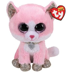 PELUCHE BEANIE BOOS GATO ROSA FIONA