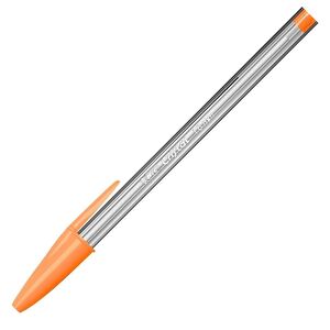 BOLIGRAFO BIC CRISTAL LARGE FASHION NARANJA FLUOR