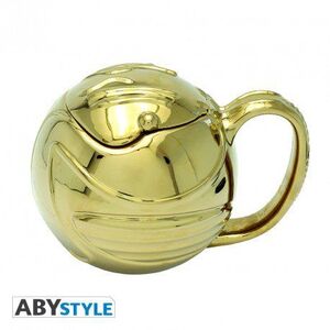 TAZA 3D HARRY POTTER SNITCH DORADA