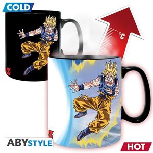 TAZA TERMICA 460 ML DRAGON BALL GOKU VS BUU