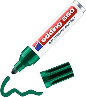 ROTULADOR EDDING 550 VERDE
