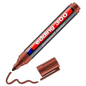 ROTULADOR EDDING 300 MARRON