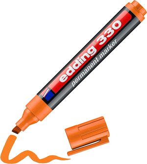ROTULADOR EDDING 330 BISELADO NARANJA