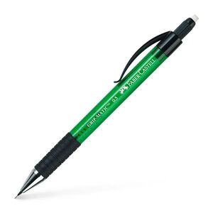 PORTAMINAS FABER CASTELL 0,5MM GRIPMATIC VERDE