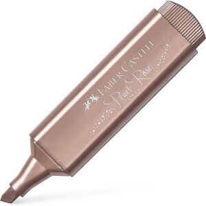 MARCADOR FABER CASTELL TEXLINER 46 METALLIC ORO ROSA