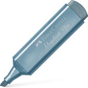 MARCADOR FABER CASTELL TEXLINER 46 METALICO MAGNIFICENT BLUE