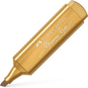 MARCADOR FABER CASTELL TEXLINER 46 METALICO ORO