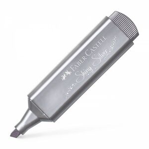 MARCADOR FABER CASTELL TEXLINER 46 METALICO PLATA