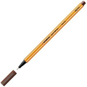 ROTULADOR STABILO POINT 88 MARRON