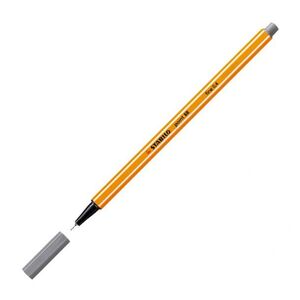 ROTULADOR STABILO POINT 88 GRIS OSCURO