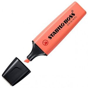 MARCADOR STABILO BOSS 70 PASTEL CORAL MELOSO