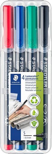 ROTULADOR STAEDTLER LUMOCOLOR SF 313 PACK 4 UNIDADES