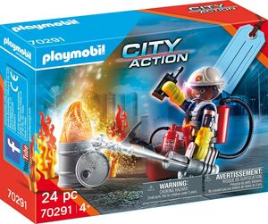 PLAYMOBIL 70291 SET DE BOMBEROS