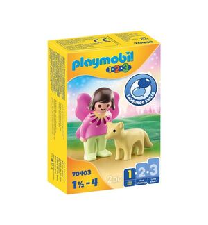 PLAYMOBIL 123 70403 HADA CON ZORRO