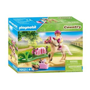 PLAYMOBIL 70521 PONI DE EQUITACION ALEMAN