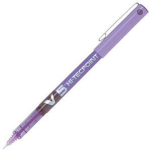 BOLIGRAFO PILOT V5 VIOLETA TINTA LIQUIDA