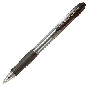 BOLIGRAFO PILOT SUPERGRIP NEGRO