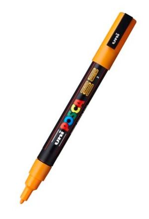 ROTULADOR POSCA PC-3M NARANJA MEDIO (AMARILLO VIVO) 3