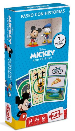NAIPE INFANTIL MICKEY AND FRIENDS PASEO CON HISTORIAS