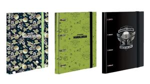 CARPEBLOC 4 ANILLAS A4 MANDALORIAN CUADRICULA COOLPACK