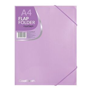 CARPETA SOLAPA PASTEL MORADO COOLPACK