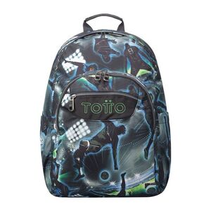 MOCHILA ADAPTABLE TOTTO ACUARELES 4CT ESTADIO FUTBOL