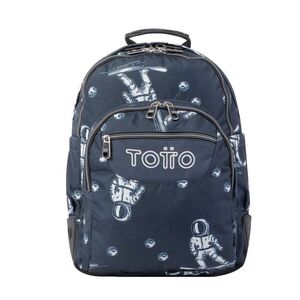 MOCHILA DOBLE TOTTO CRAYOLES 5JI ASTRONUATAS