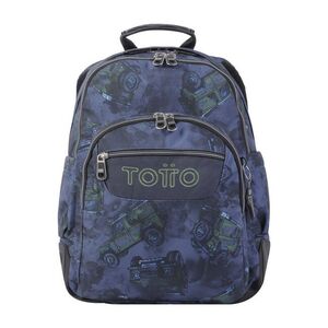 MOCHILA DOBLE TOTTO CRAYOLES 5JX TODOTERRENO