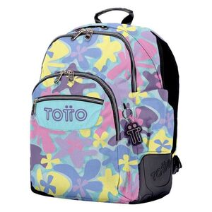 MOCHILA DOBLE TOTTO RAYOL 6JS FLORES HAWAIANAS