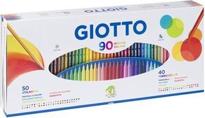 GIOTTO STILNOVO + TURBOCOLOR ESTUCHE 90 UDS