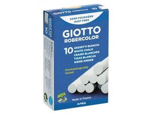 TIZA GIOTTO C/10 BLANCA