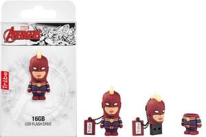 PENDRIVE 3D 16 GB CAPITAN MARVEL USB 2.0