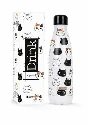 BOTELLA TERMICA 500ML CATS IDRINK