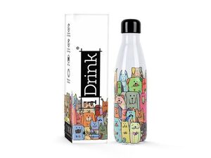 BOTELLA TERMICA IDRINK STAY PAWSITIVE