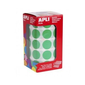 ROLLO GOMETS REDONDO VERDE APLI 20MM