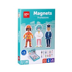 JUEGO MAGNETICO PROFESIONES APLI KIDS 36U