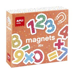 JUEGO APLI MAGNETS DE MADERA NUMEROS