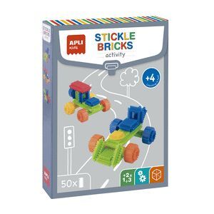 JUEGO LADRILLOS DE CONSTRUCCION STICKLE BRICKS APLI KISD 50U