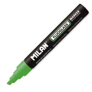ROTULADOR MILAN FLUOGLASS 6MM VERDE