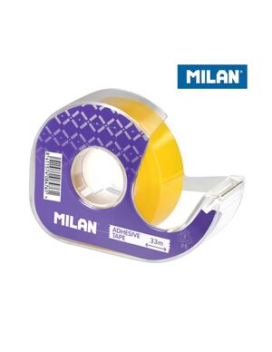 CINTA ADHESIVA MILAN 19X33 CON DISPENSADOR