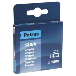 GRAPAS CLAVADORA 530/8 BLISTER 1200 UN