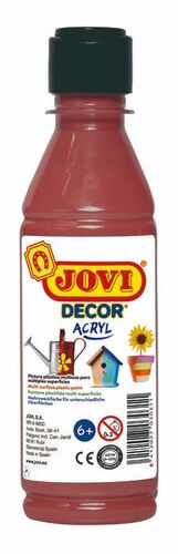 PINTURA JOVIDECOR ACRYL 250ML MARRON