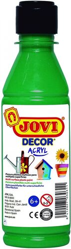 PINTURA JOVIDECOR ACRYL 250ML VERDE OSCURO