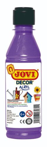 PINTURA JOVIDECOR ACRYL 250ML VIOLETA