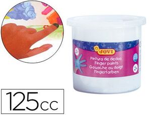 PINTURA DEDOS JOVI 125 ML BLANCA