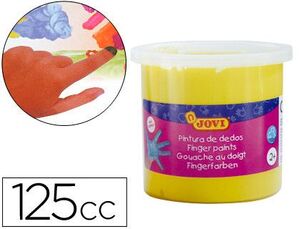 PINTURA DEDOS JOVI 125ML AMARILLO