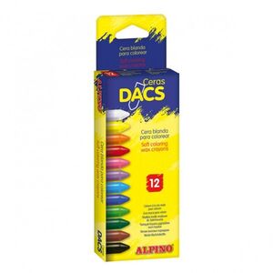 CERAS DACS BLANDAS ALPINO 12 COLORES