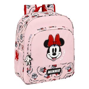 MOCHILA ESCOLAR JUNIOR ADAPTABLE MINNIE MOUSE ME TIME