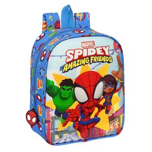 MOCHILA GUARDERIA ADAPTABLE CARRO SPIDEY TEAM UP